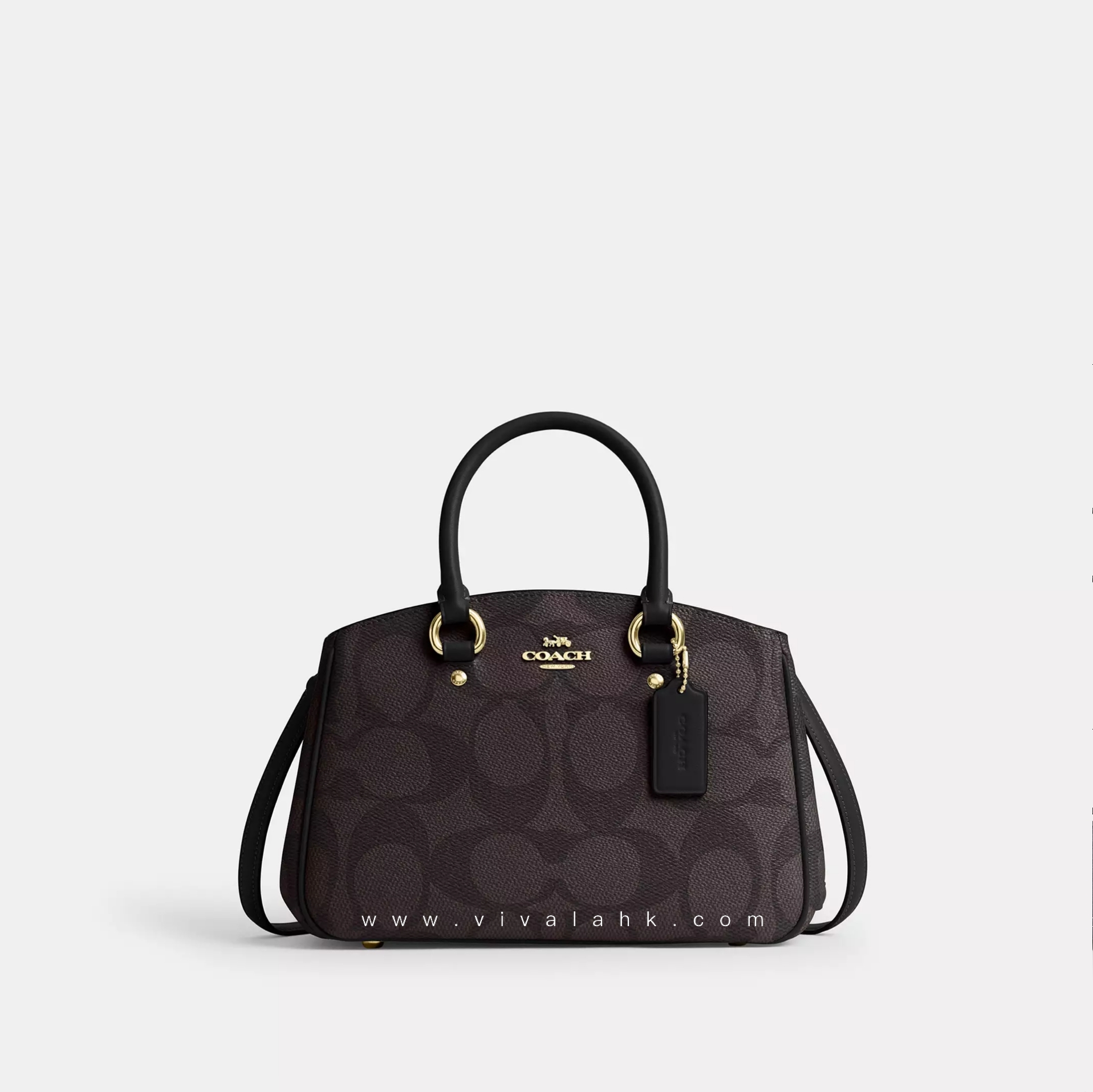 Coach - Savannah 手提+斜孭多用袋 (S) (C字暗花) (CAL53)