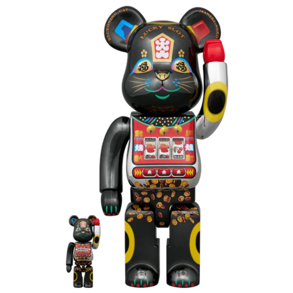招き猫 招財貓 JACKPOT 100％ & 400％ / 1000% BE@RBRICK