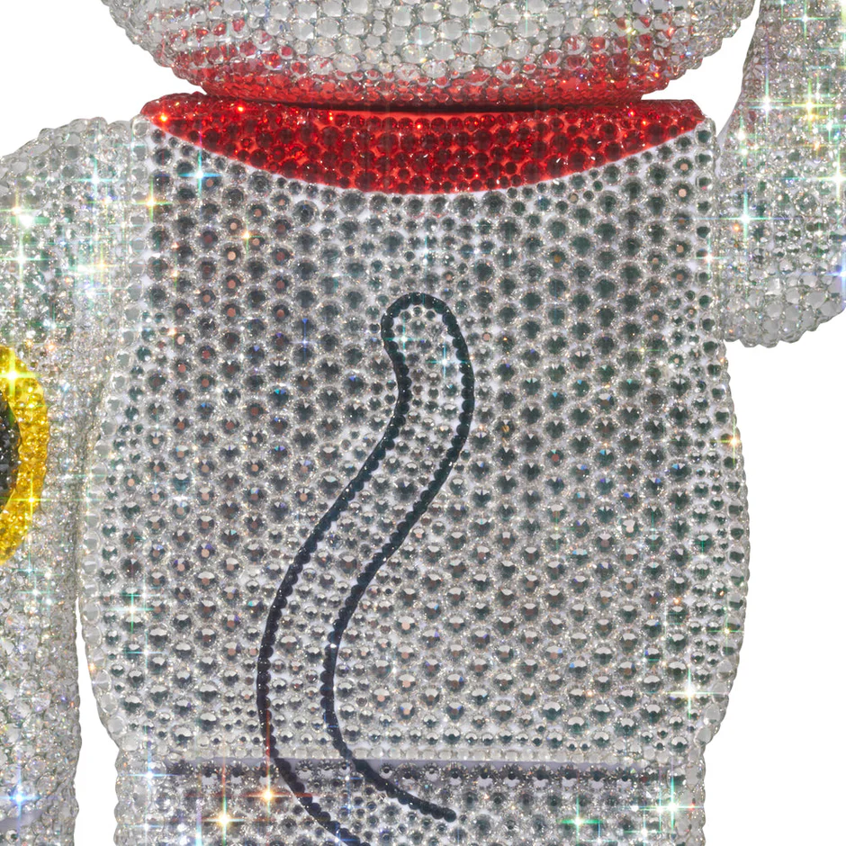 CRYSTAL DECORATE 招き猫 招財貓 千万両 400％ BE@RBRICK