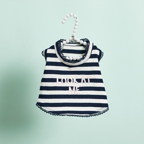 Louisdog LOOK AT ME 條紋背心