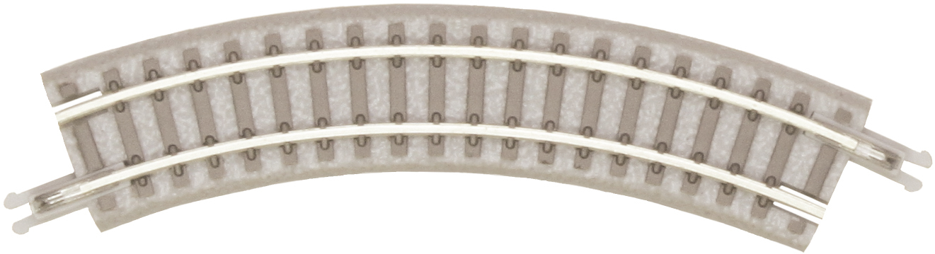 Rokuhan R010 Z規 經典軌道彎軌R95-45°.4入