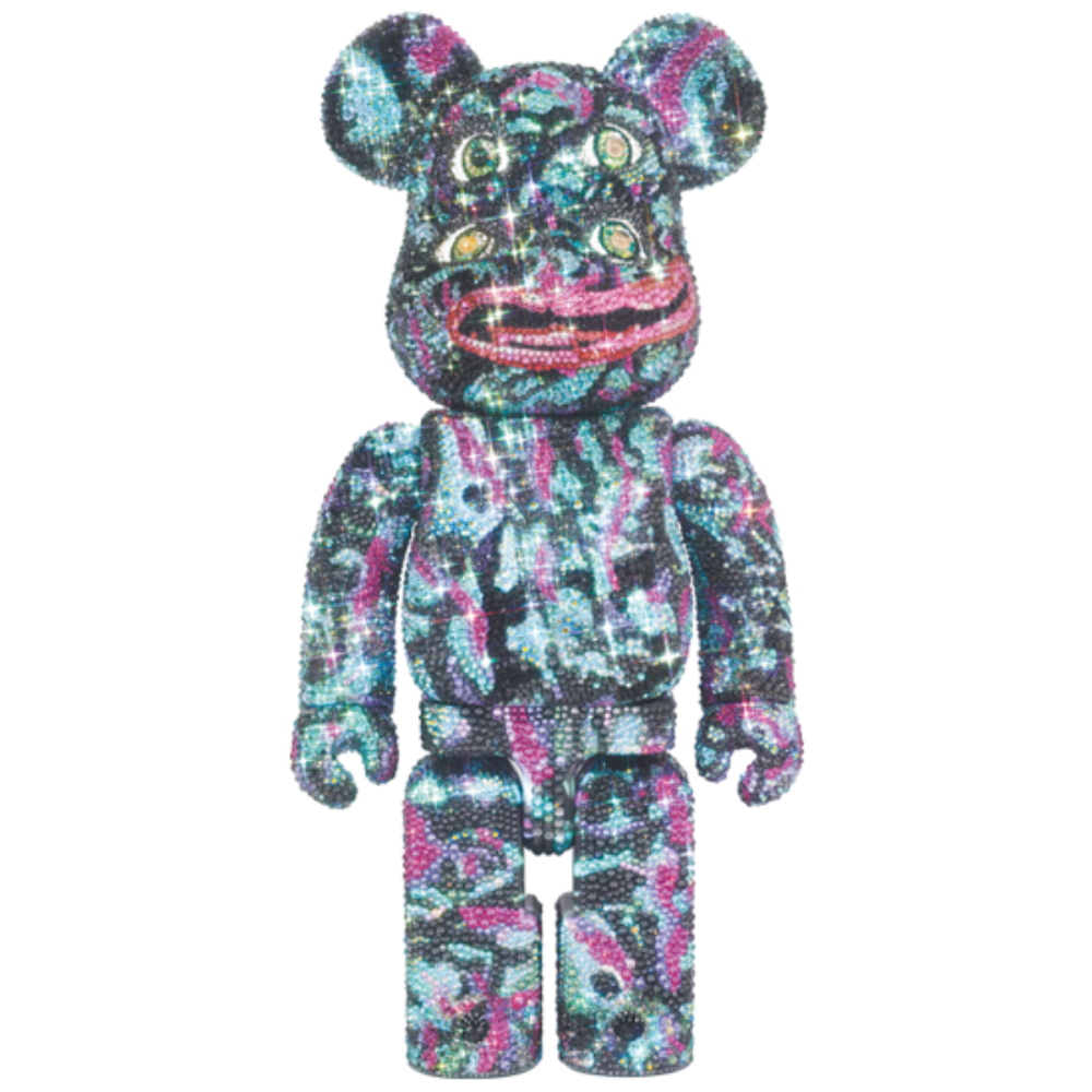 CRYSTAL DECORATE NAGNAGNAG FOUR EYES 400％ BE@RBRICK