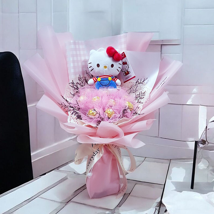 Hello Kitty金莎花束,KT貓金莎花束,Hello Kitty Bouquet