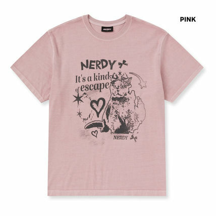[K] NERDY TOMBOY NERO PIGMENT S/S T-SHIRT PINK, PNEU25ST0909 (KN102)