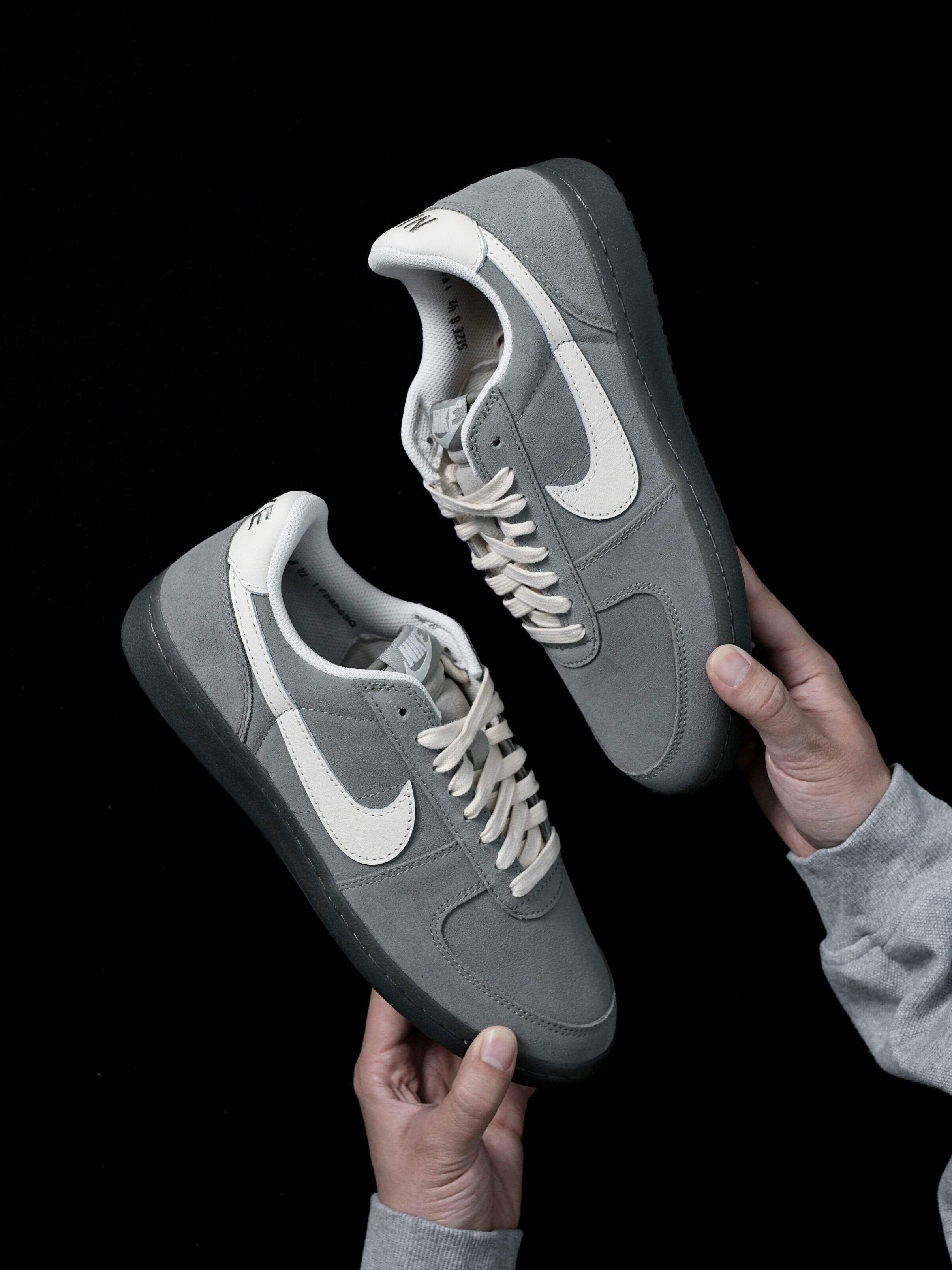 Nike Field General 灰白色 麂皮 焦糖底 復古 德訓鞋 訓練鞋 橄欖球鞋 IF0666-300/預購