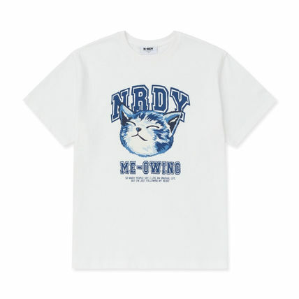 [K] NERDY ARCH LOGO NERO S/S T-SHIRT WHITE, PNEU25ST2000 (KN106)