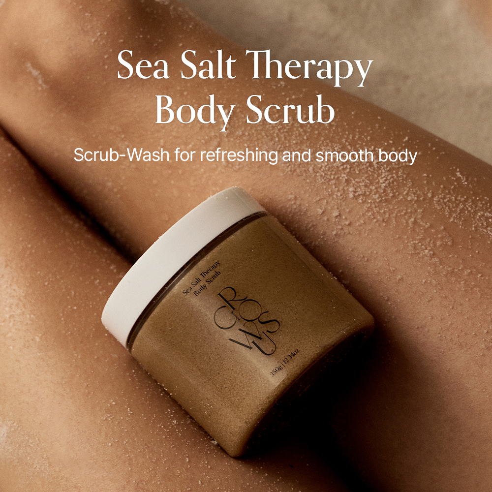 GROWUS 海鹽溫和去角質身體磨砂 350g