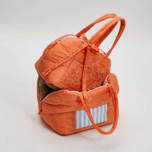 Louisdog 柳橙真絲沙發包