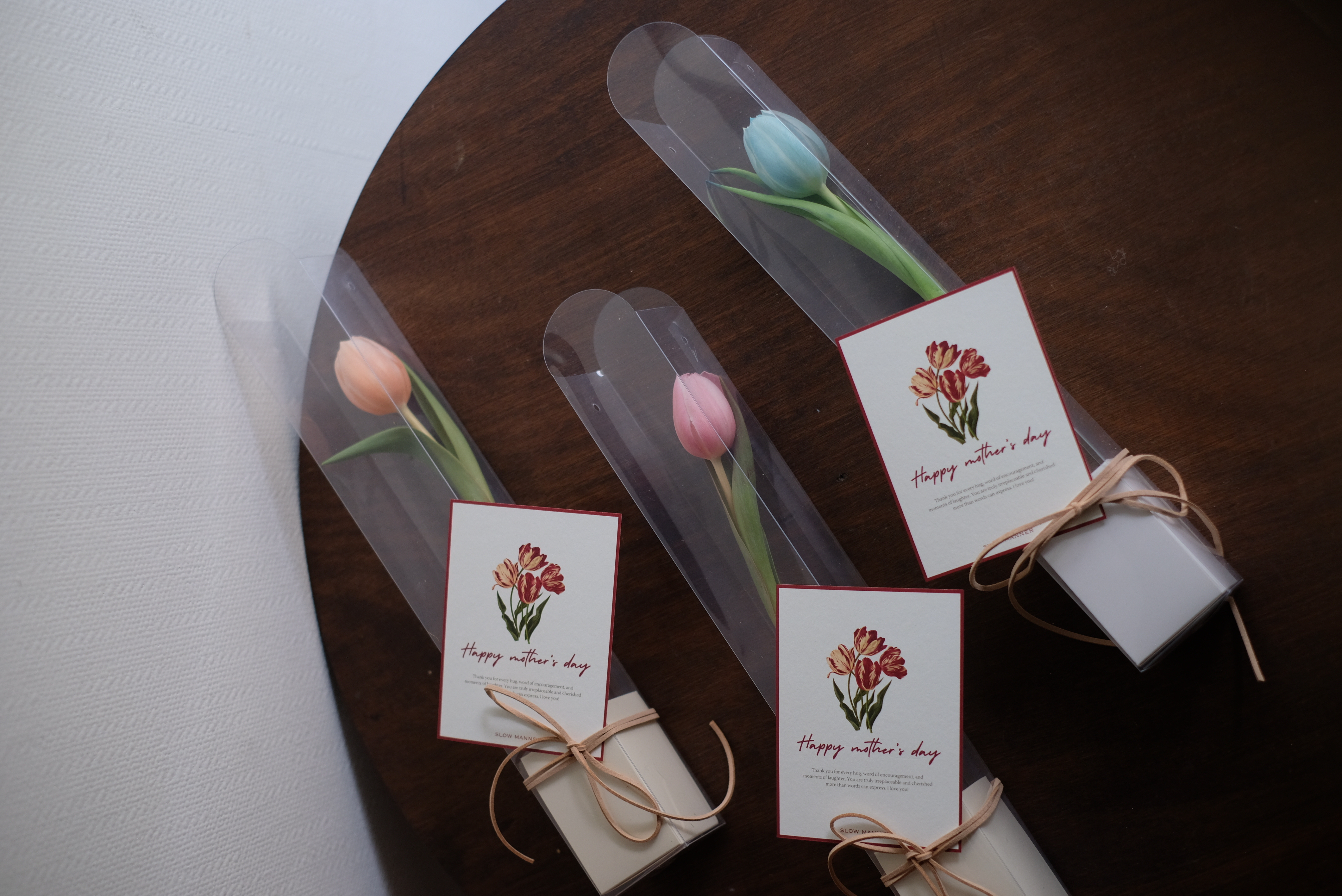 慢式特殊色鬱金香｜單朵花盒