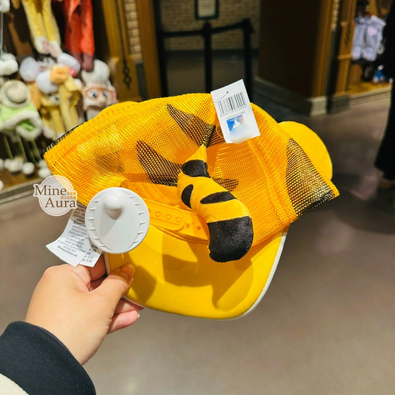 跳跳虎 Tigger 立體 耳朵尾巴 造型 棒球帽 帽子 小熊維尼 Winnie the Pooh -上海迪士尼樂園