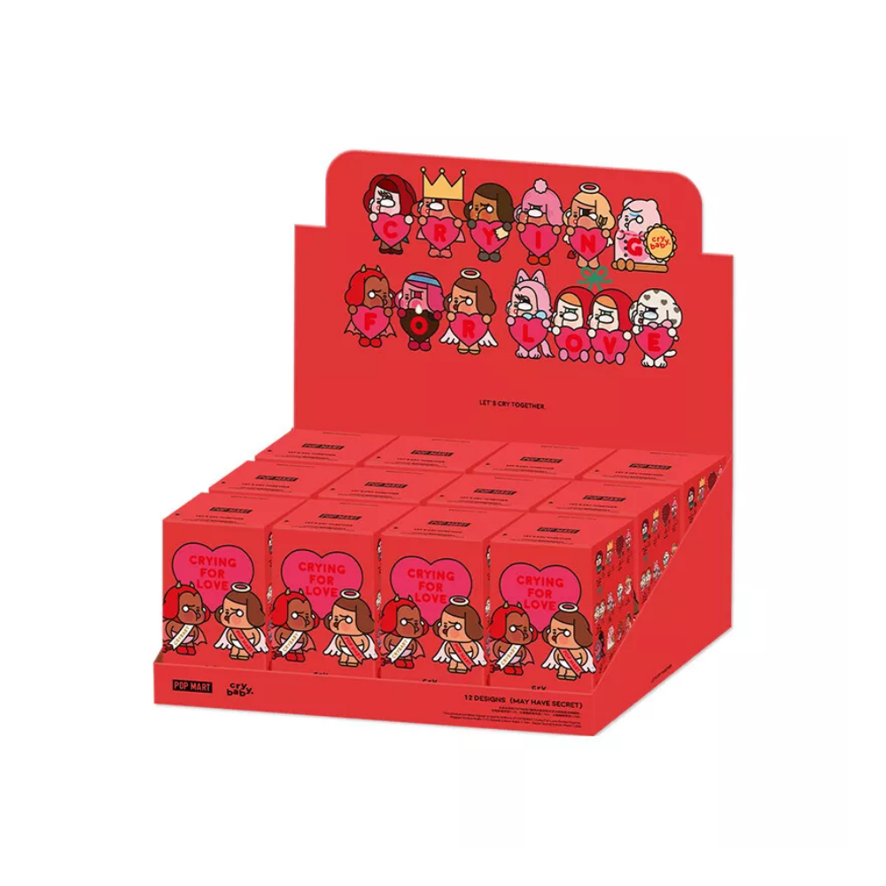 POP MART CRYBABY Crying For Love Series Figures 盲盒