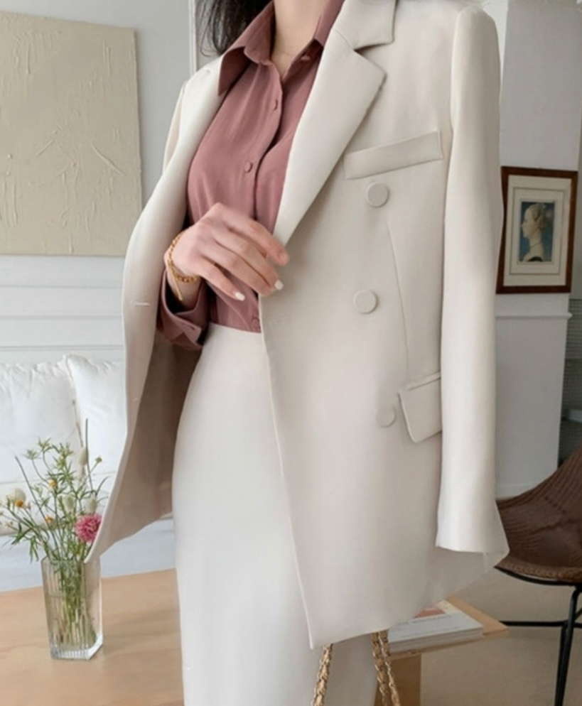 [現貨] Deborah 長襬套裝西裝外套 [ 3色 / S ]