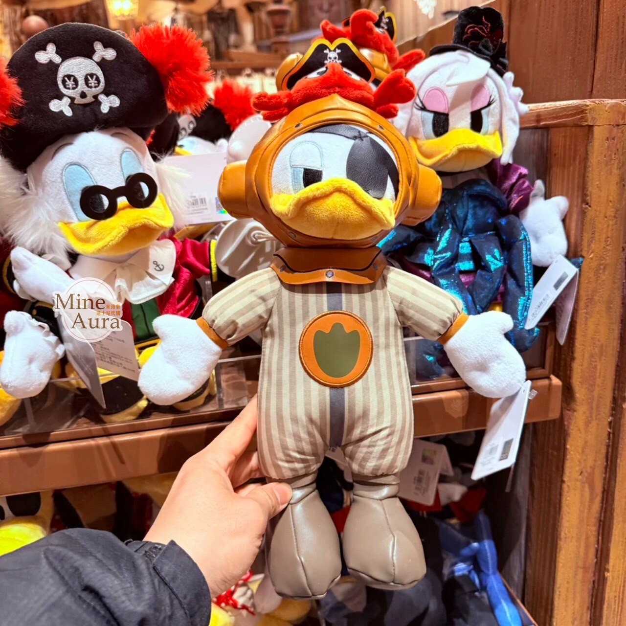 海怪系列 唐老鴨 Donald 造型 娃娃 玩偶 -上海迪士尼樂園