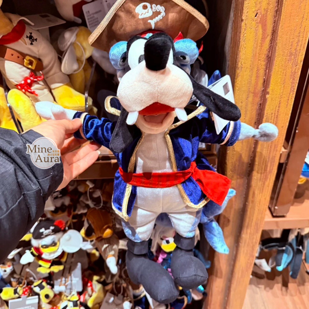 海怪系列 高飛狗 Goofy 造型 娃娃 玩偶 -上海迪士尼樂園