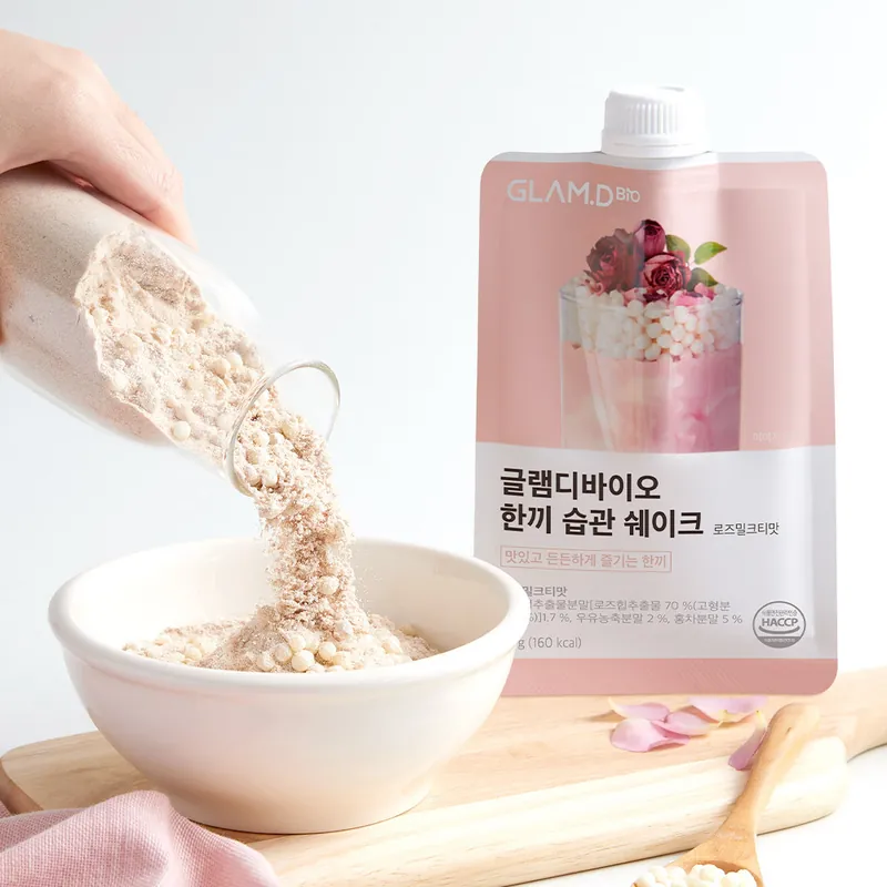 Glam.D 魅力代餐奶昔 玫瑰奶茶味