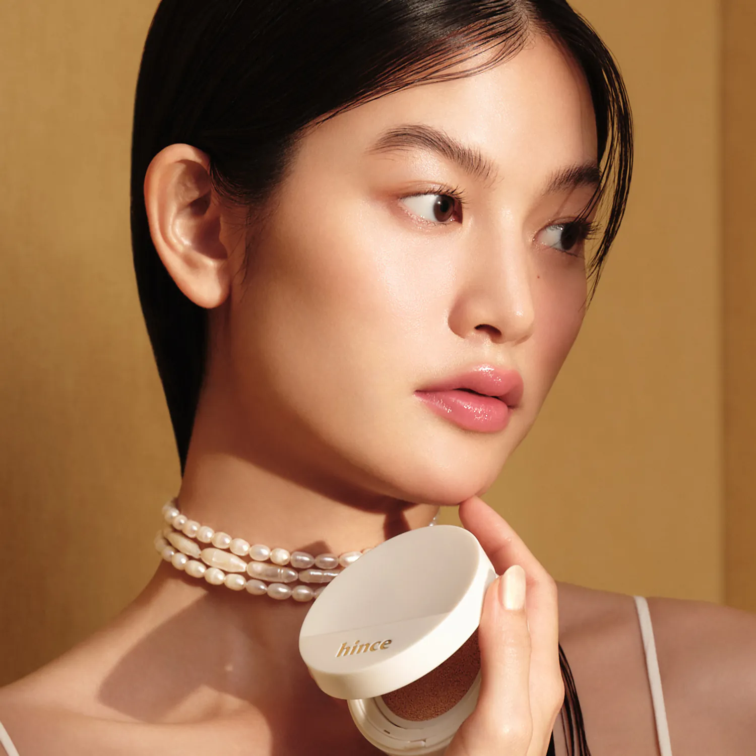 Hince 黃色沁膚煥顏光澤氣墊粉底 SPF40 PA++ 附補充裝【2款色號】