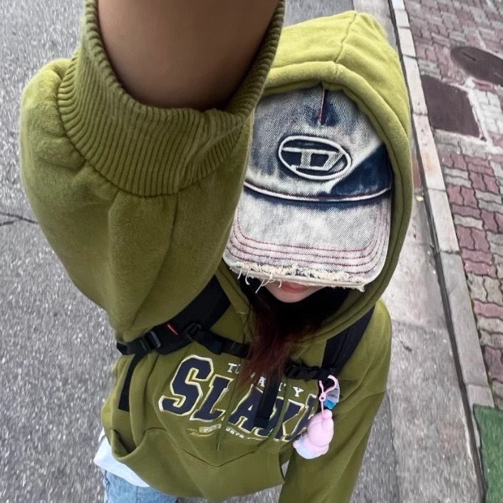 DIESEL C-Seymon Treated Denim Baseball Cap 單寧 水洗 破壞 老帽