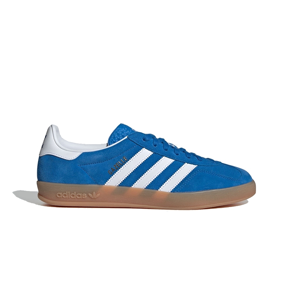 Adidas Gazelle Indoor  藍白 復古麂皮 JI2061