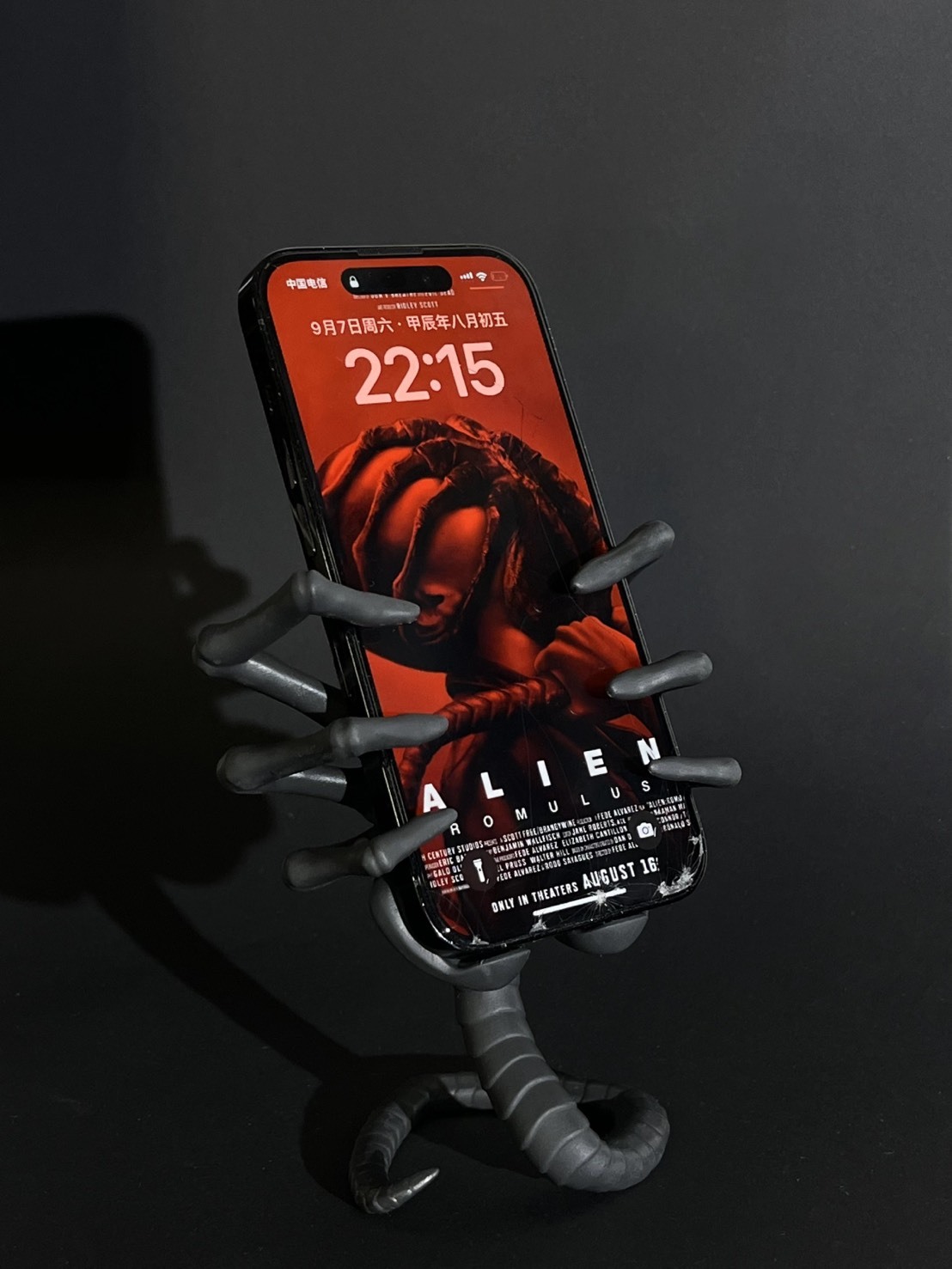 超帥3D 異型抱臉蟲 手機支架