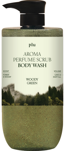 [K] PLU 8809237072352 AROMA PERFUME SCRUB BODY WASH Woody Green, 8809237072352 (KPLU48)