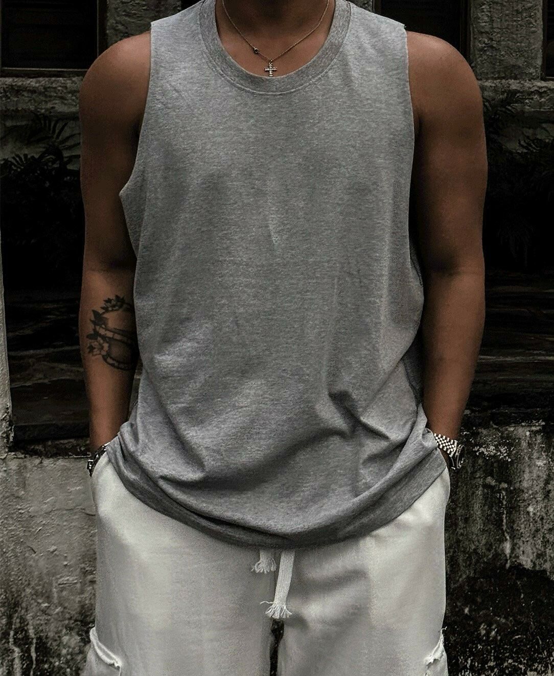 淨色背心 LILXWAVY-002V