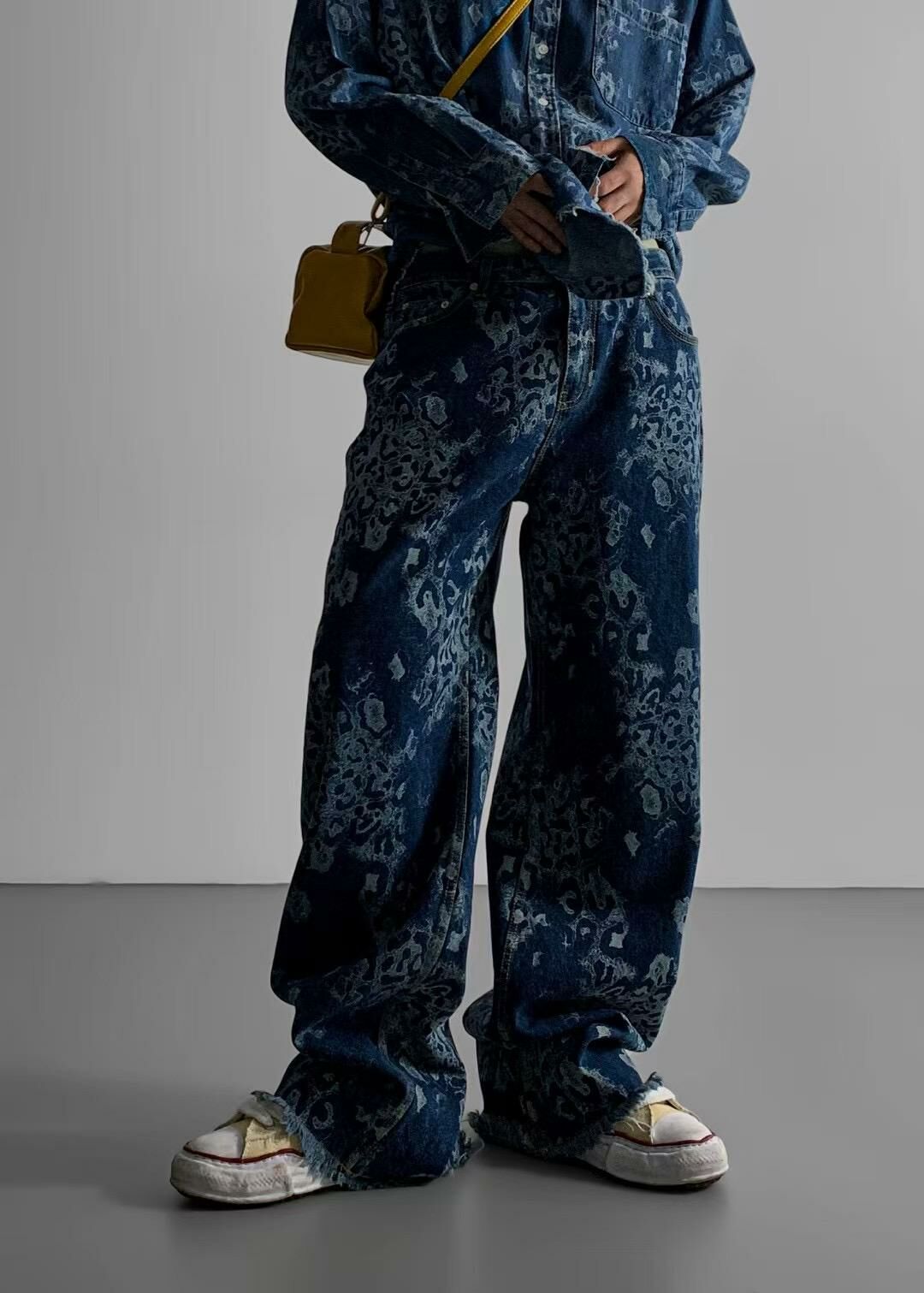 豹紋鬆身褲 LIL-047P