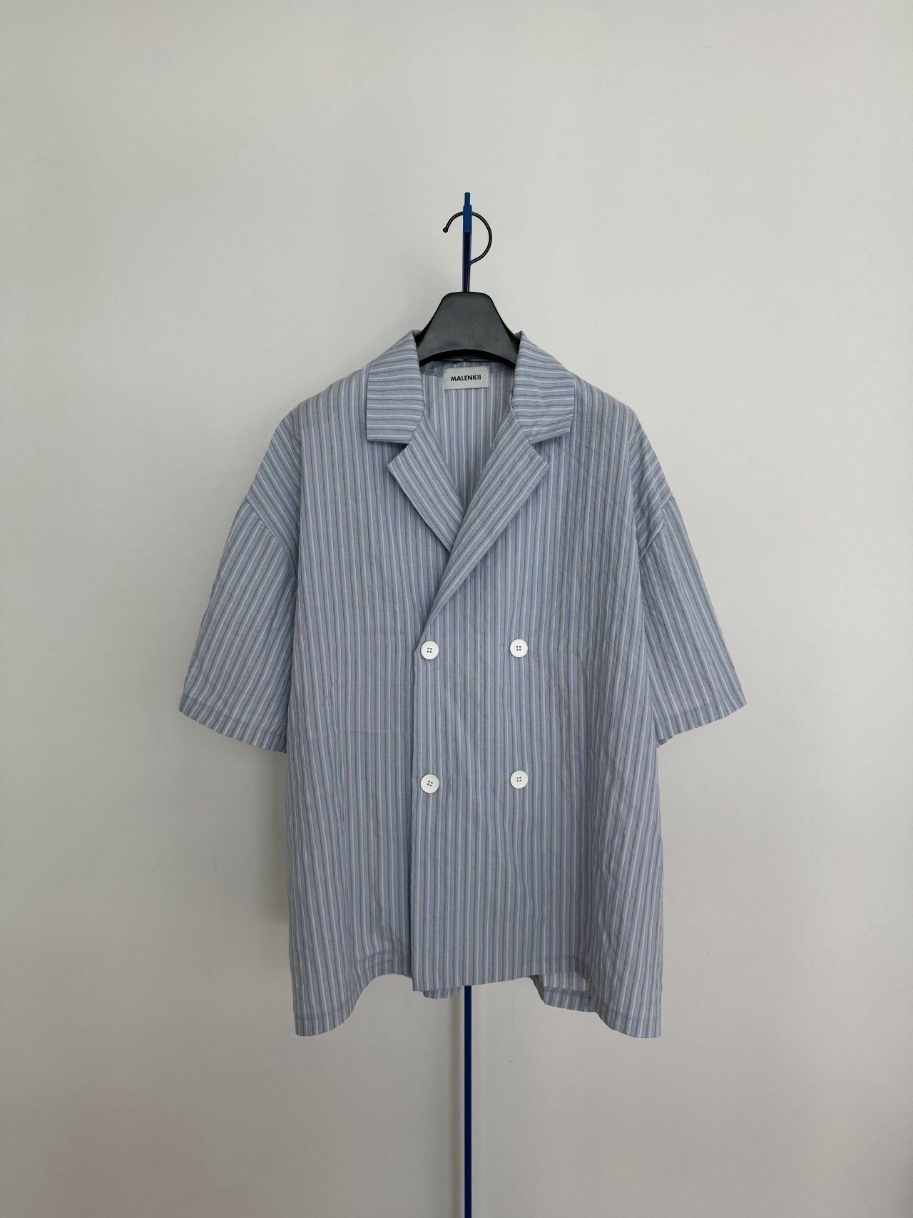直間孖襟短袖西裝褸 MALENKII-146JK