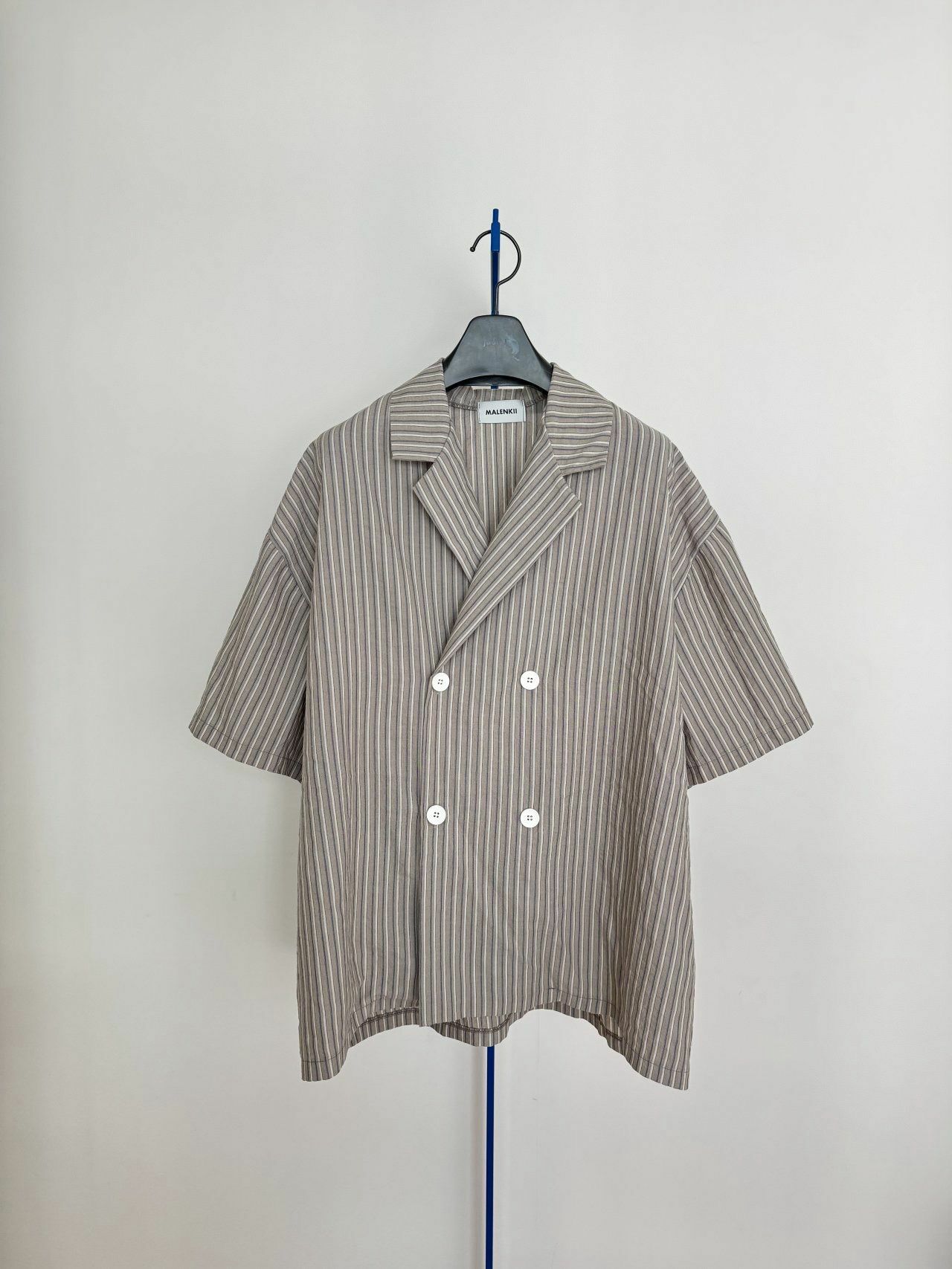 直間孖襟短袖西裝褸 MALENKII-146JK
