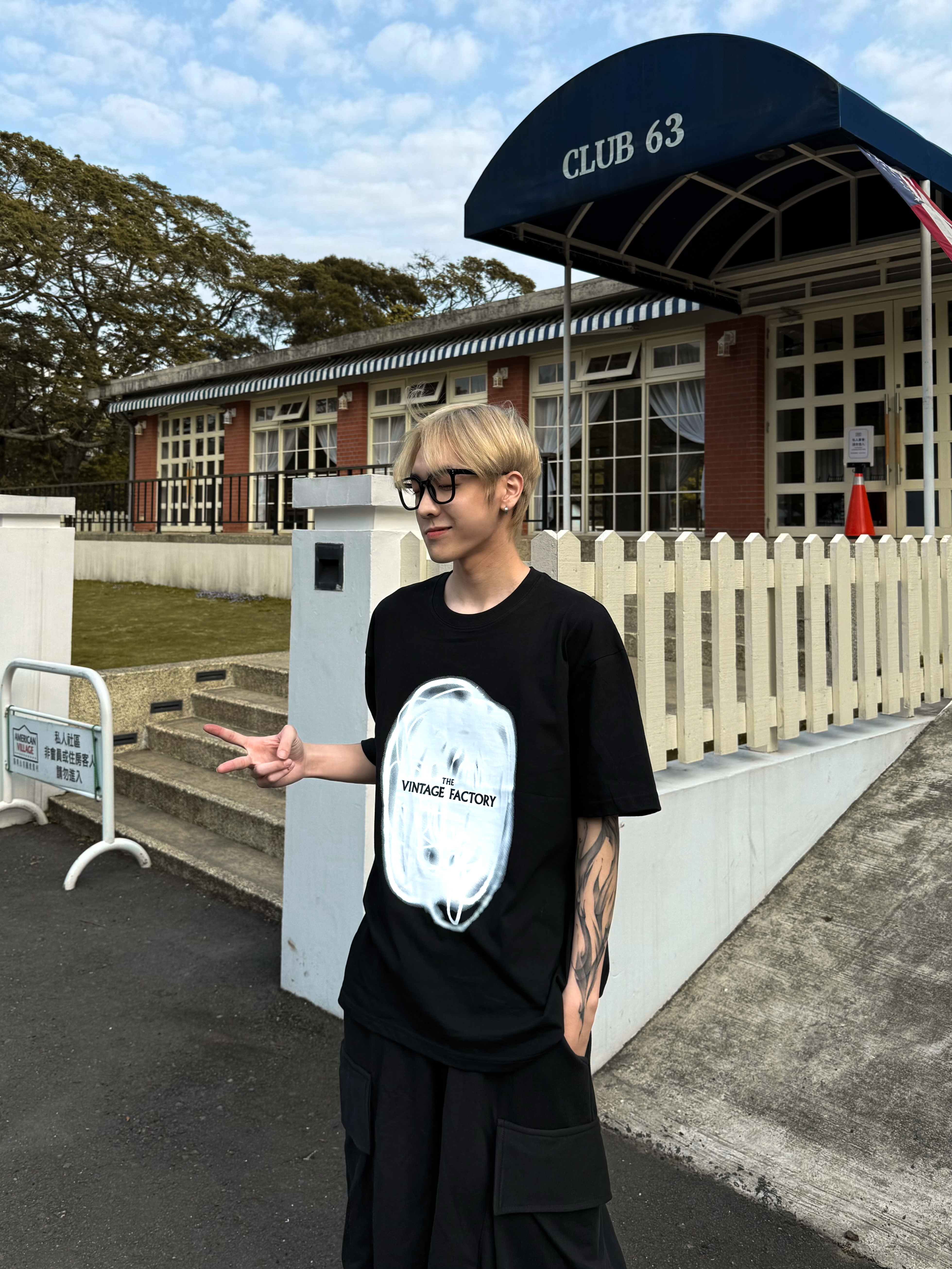 (現貨)韓系塗鴉短袖