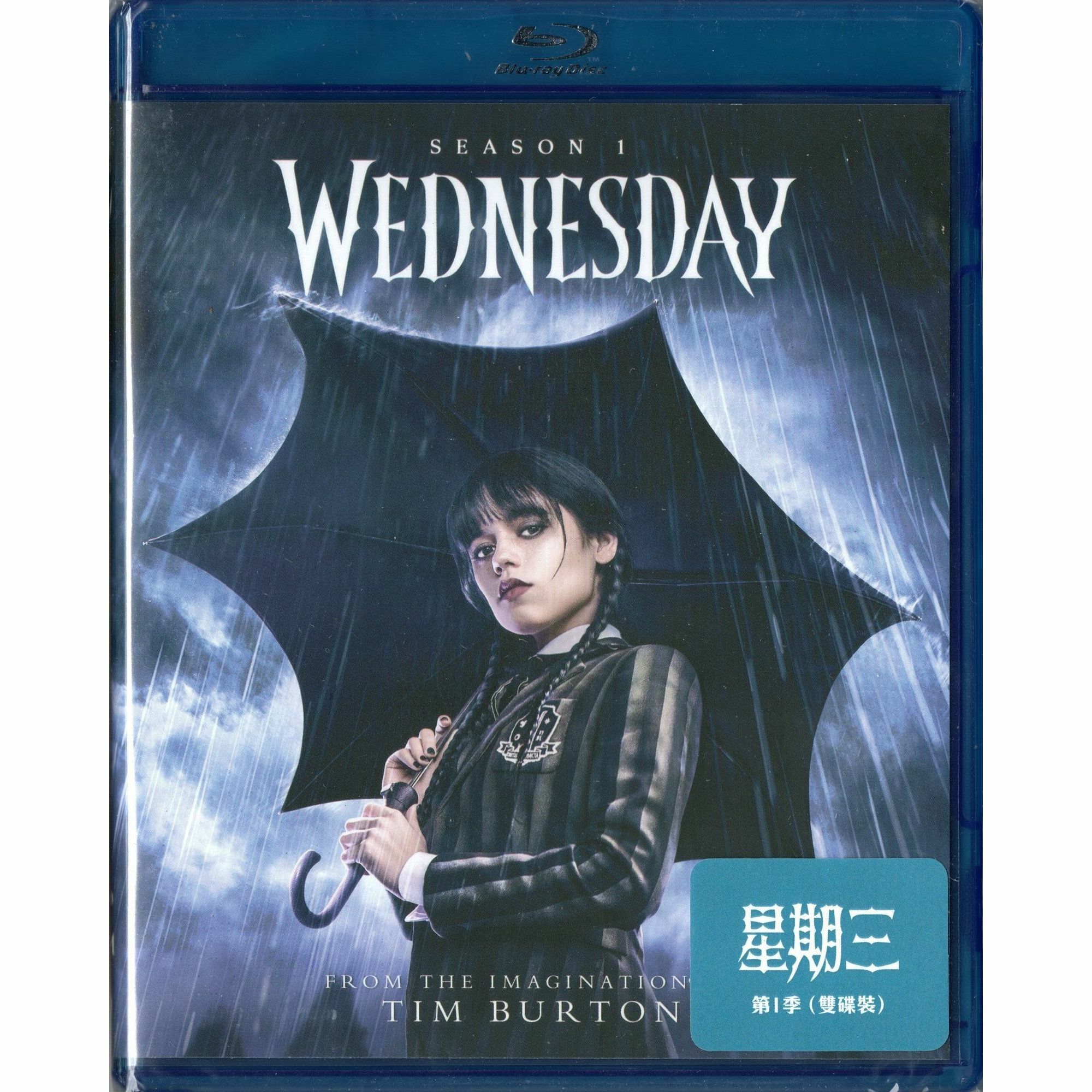 Wednesday Season 1 (2022) (2-Disc) (Blu-ray)