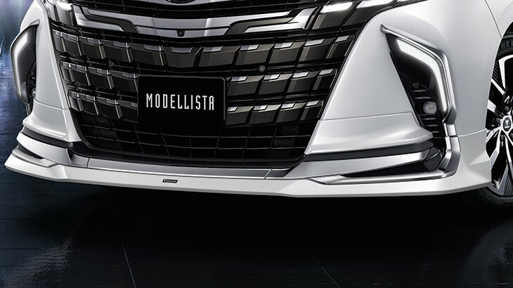 Alphard 40 系 - Modellista 前擾流板 排氣管版（不適用PHVE)