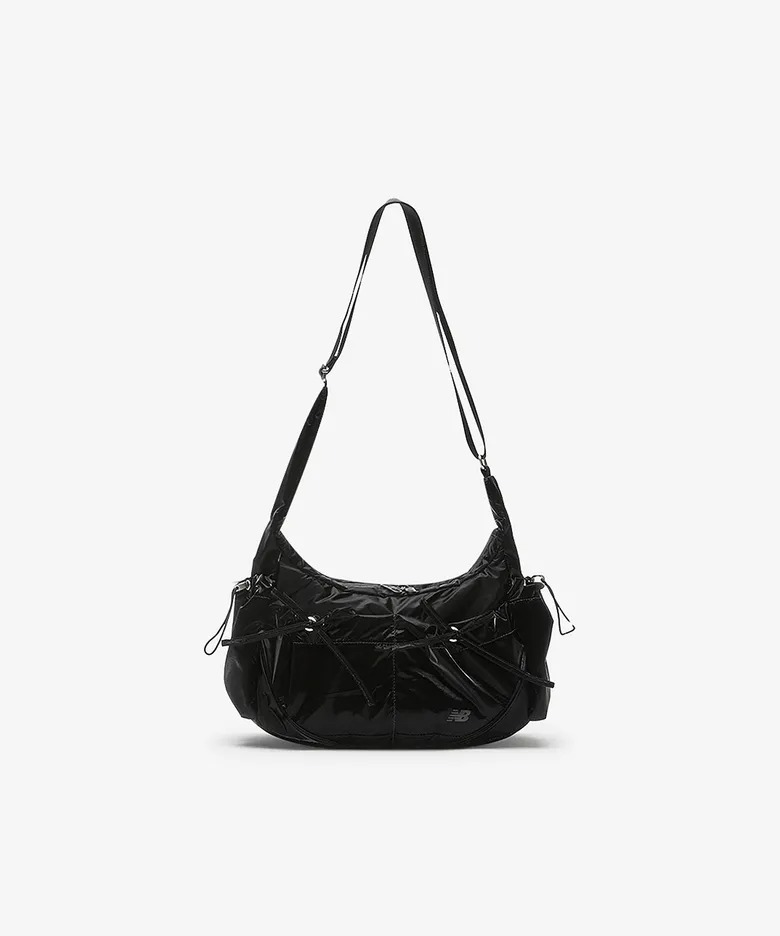 韓國代購 NEW BALANCE Glossy Ribbon Hobo Bag