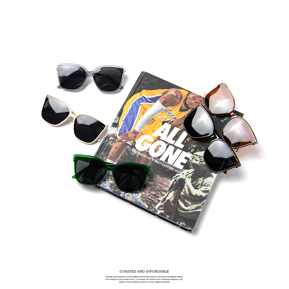 街頭個性三點臉小防曬眼鏡