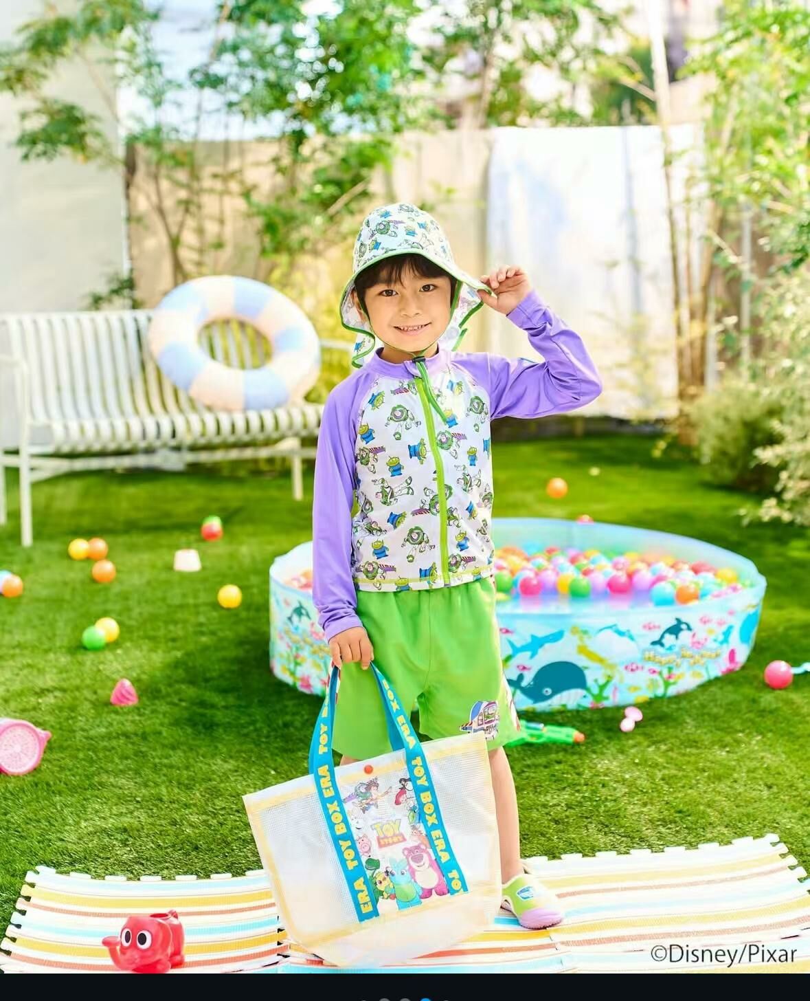 日單 Littc 男款泳衣套裝