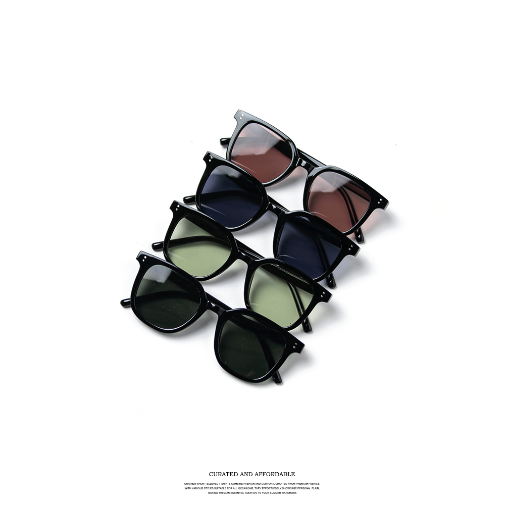 街頭個性兩點點綴防曬眼鏡