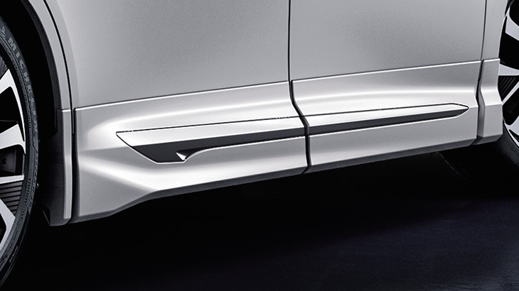 Alphard 40 系 - Modellista 側裙 排氣管版（不適用PHVE)