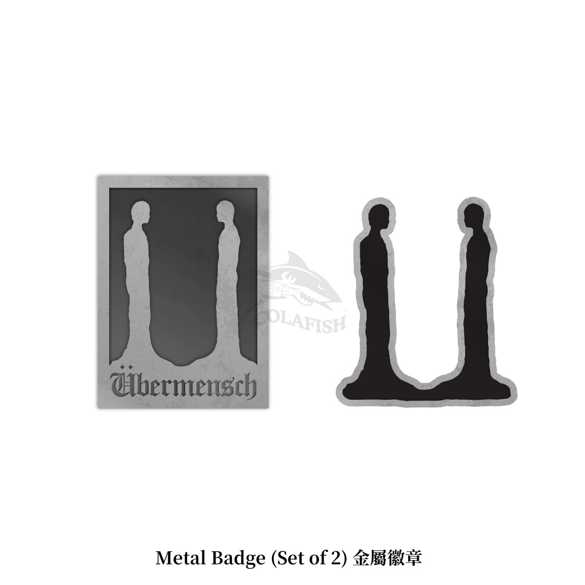 G-DRAGON Ubermensch Metal Badge (Set of 2) 金屬 徽章