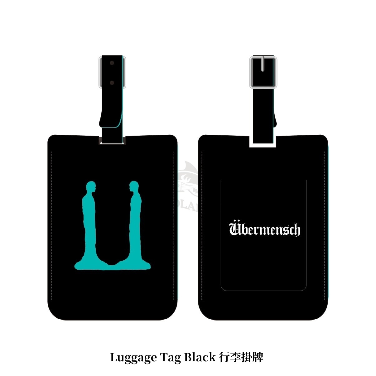 G-DRAGON Ubermensch Luggage Tag Black 行李掛牌