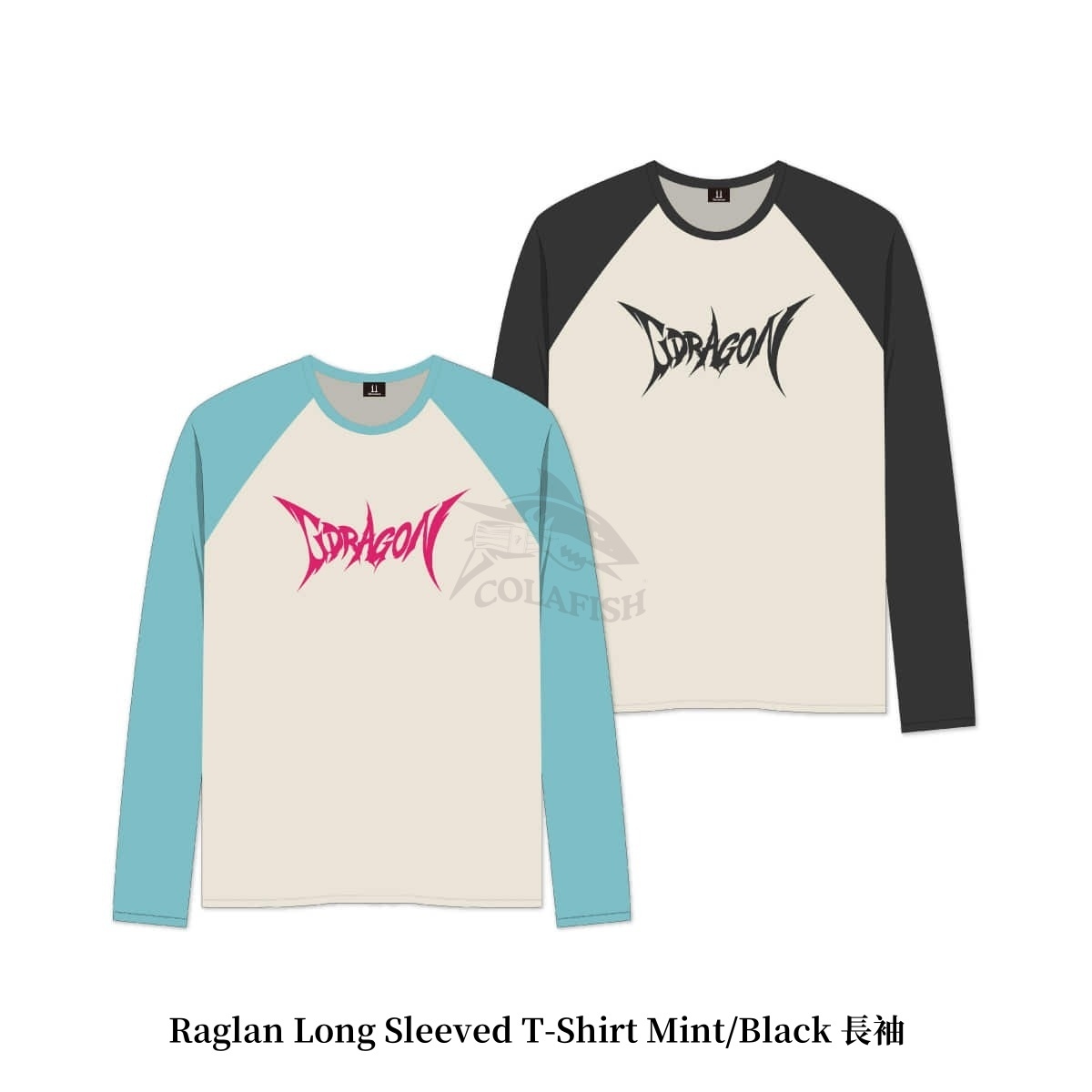 G-DRAGON Ubermensch Raglan Long Sleeved T-Shirt 長袖