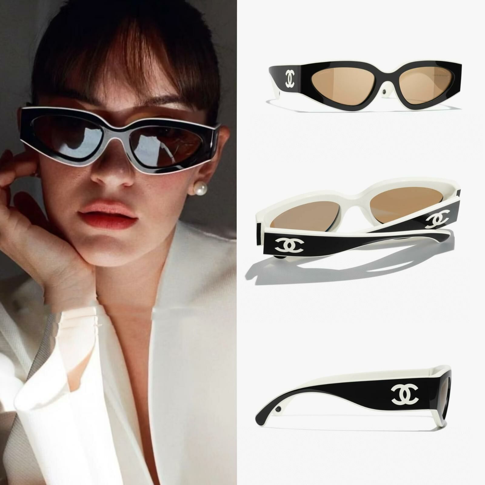 CHANEL 貓眼太陽眼鏡