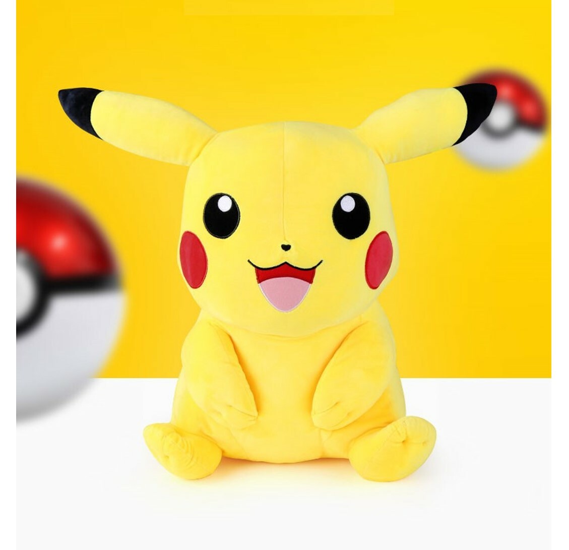 寵物小精靈 毛絨公仔抱枕 | 攬枕 | 比卡超(11寸)