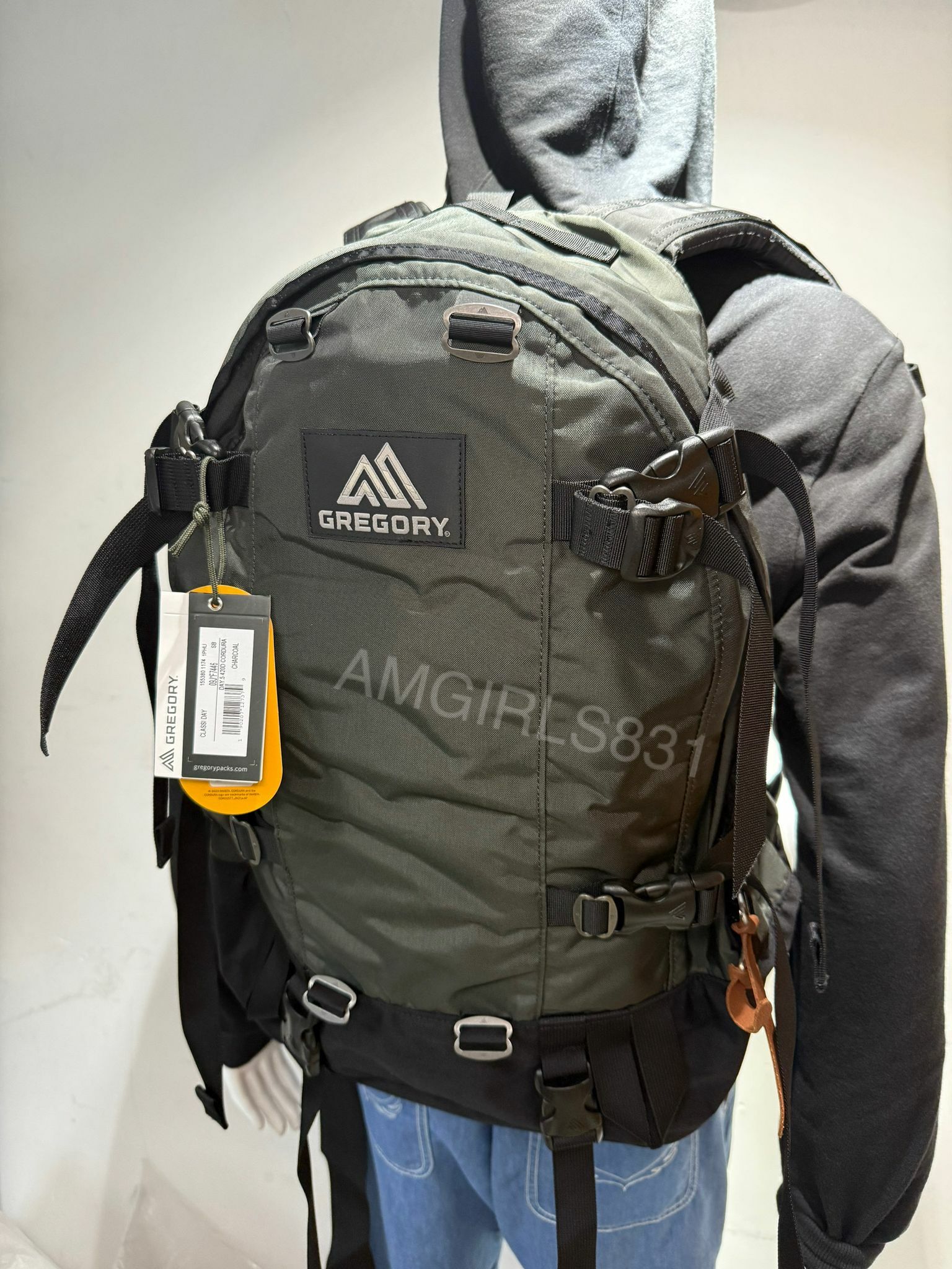 Gregory day and half charcoal