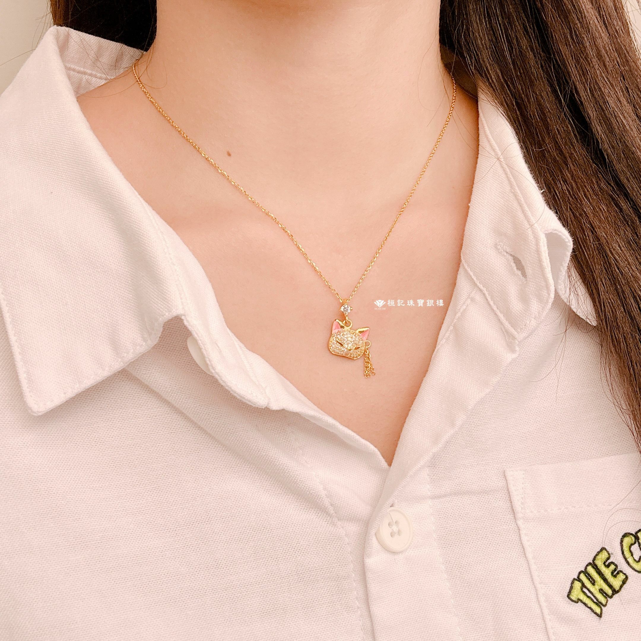 賺滿滿狐仙面具 黃金墜子