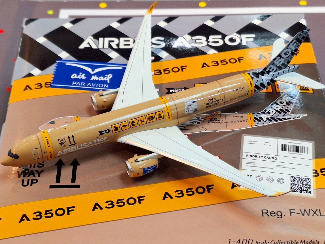 NG Model 1/400 空中巴士原廠 A350F F-WXLD 2022年設計競賽優勝塗裝