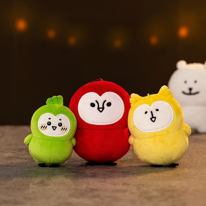 預訂｜鳥の三兄弟 公仔吊飾set