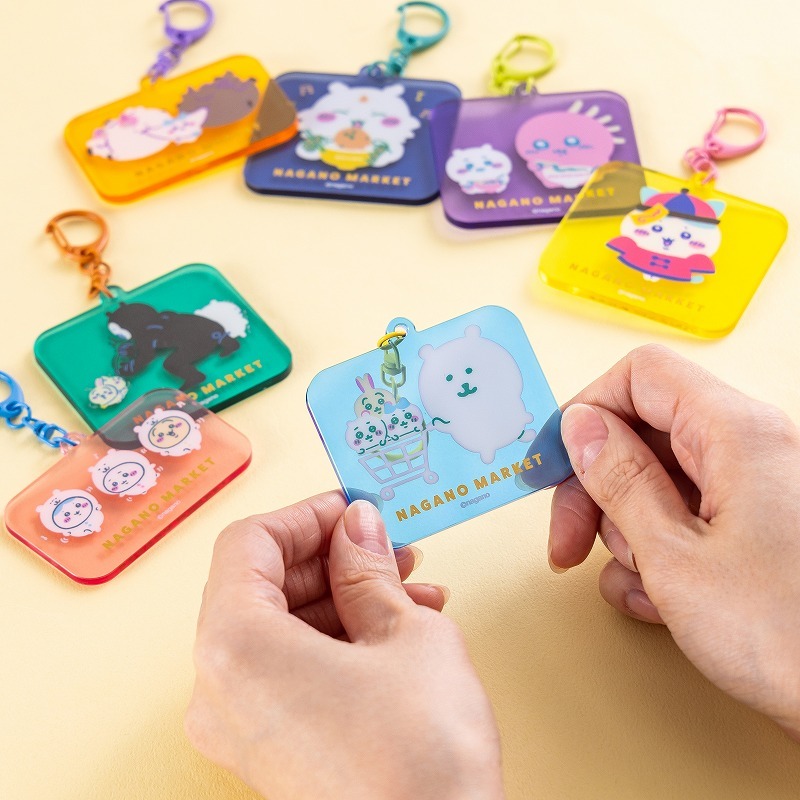 預訂｜Nagano Friends 各種顏色的亞克力鎖匙扣 (全7種)