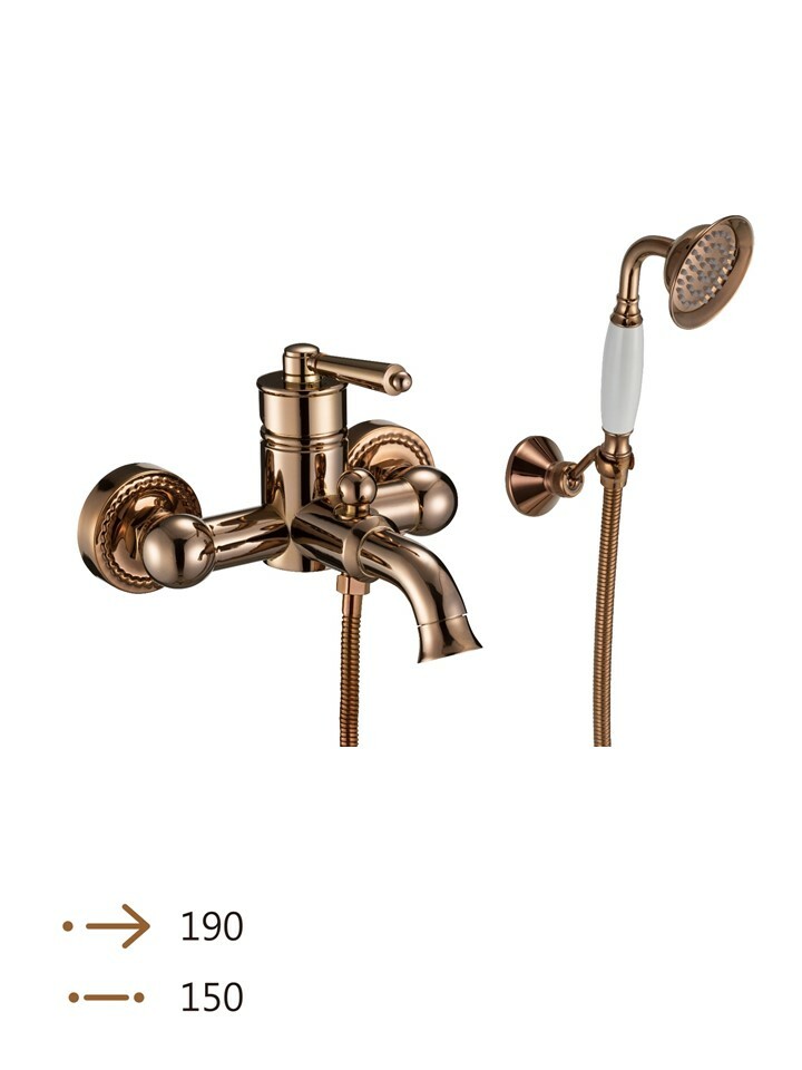 E1A-8730沐浴龍頭玫瑰金