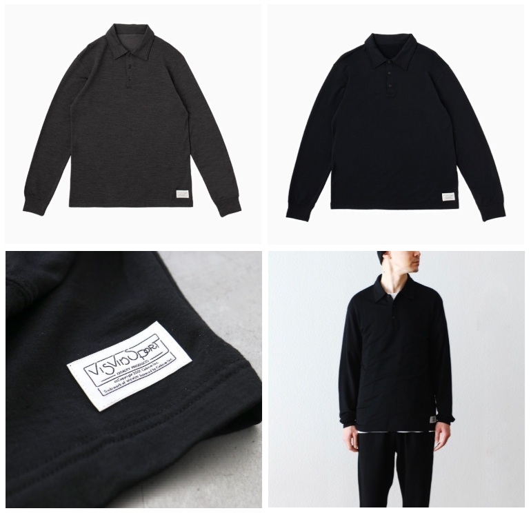 LAST PCS RE-STOCK: VISVIM VS VS WELLER L/S (SUPERFINE) *WOOL - PRE ORDER ITEM (預訂中)
