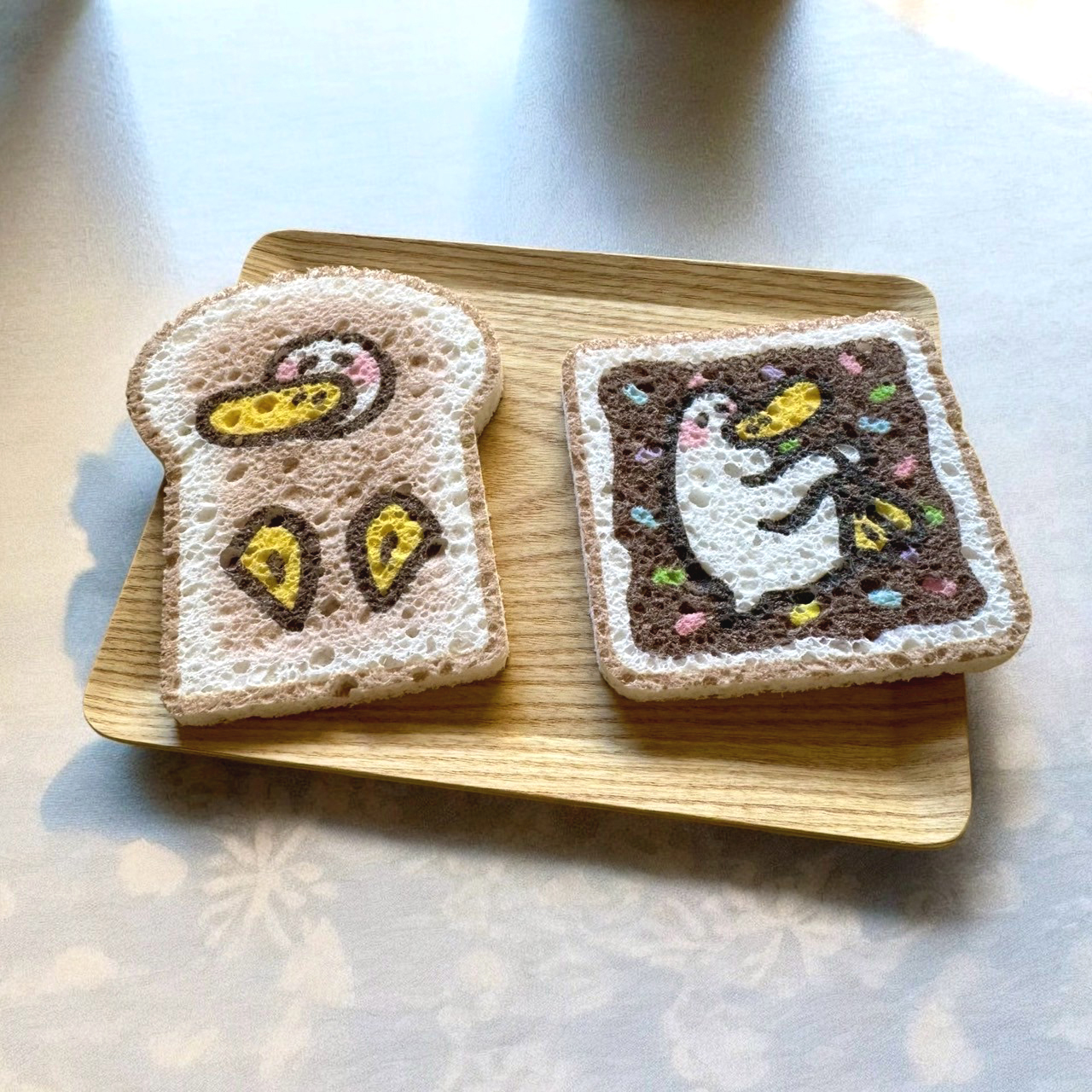 【旋轉甜不辣】木漿海綿 (熱鴨吐司/巧克力鴨)