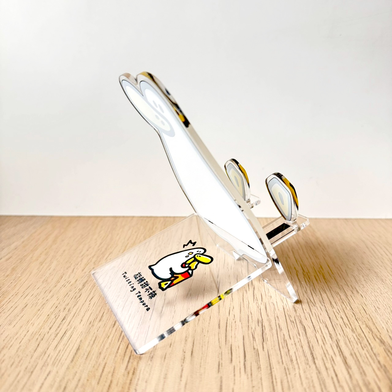 【旋轉甜不辣】靠背鴨手機支架